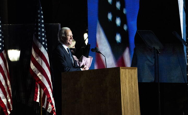 kandydat na prezydenta USA Joe Biden / autor: fotoserwis PAP