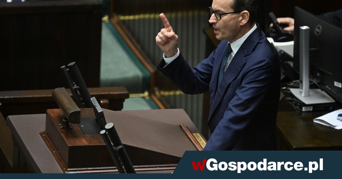 Morawiecki podaje rękę Tuskowi