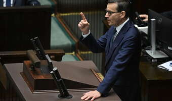 Morawiecki podaje rękę Tuskowi