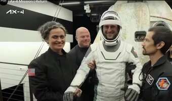 Polski astronauta wrócił bezpiecznie. 20 dni w kosmosie