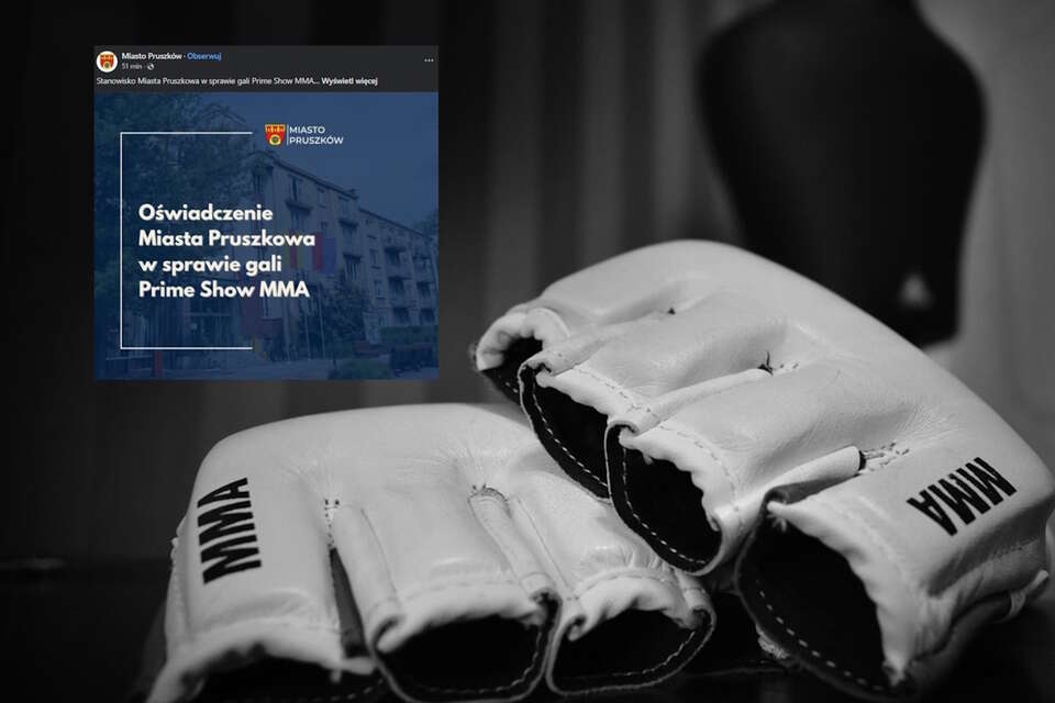 Miasto Pruszków przeciwne organizacji pato gali MMA / autor: pixabay.com/Fb-Miasto Pruszków, screen