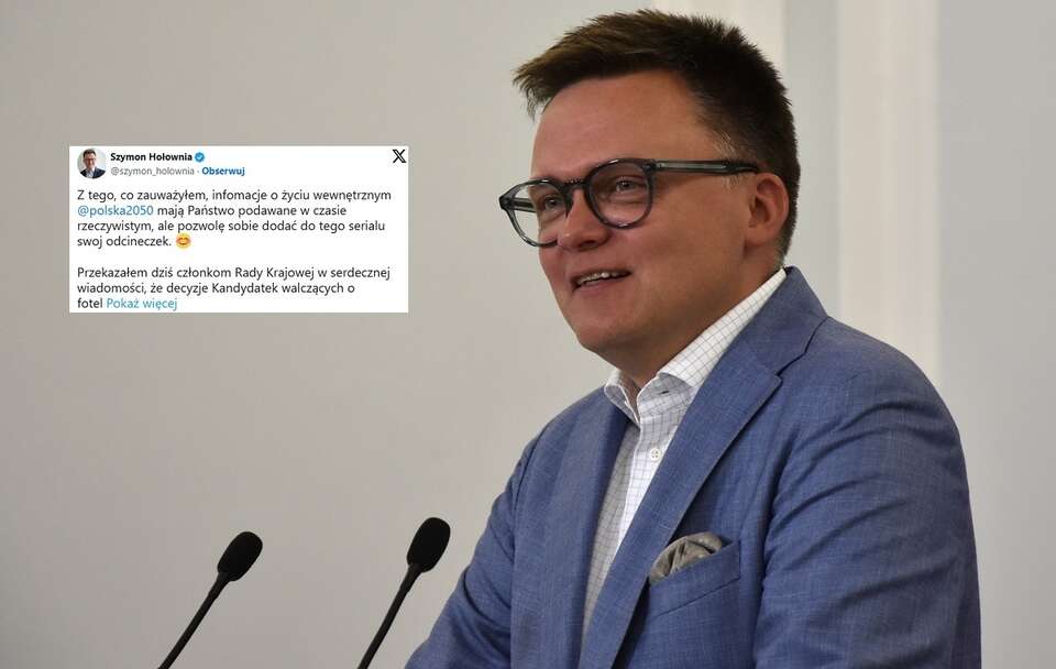 Wiemy, co zrobi Hołownia po liście Pełczyńskiej-Nałęcz!