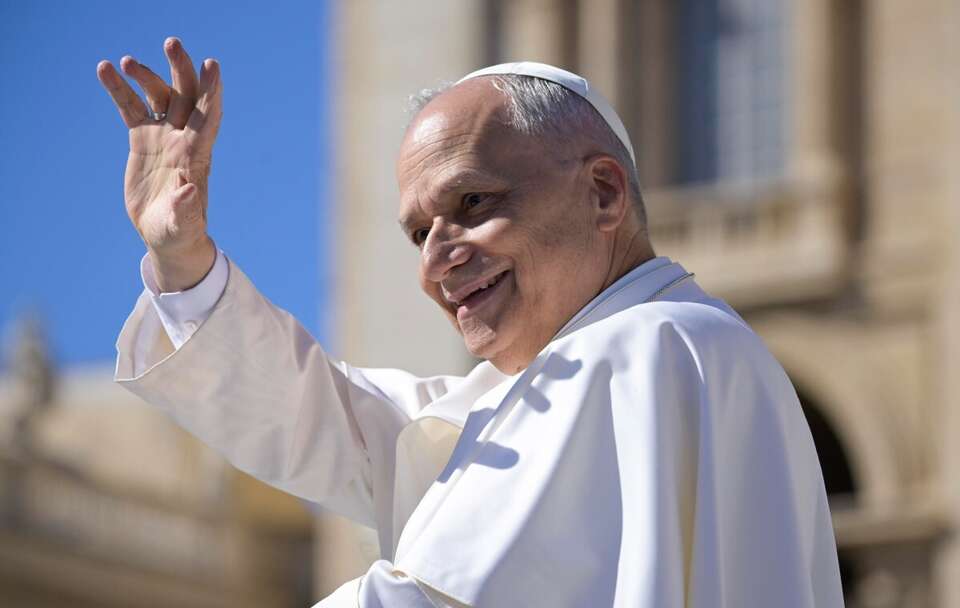 Papież Leon XIV / autor: PAP/EPA/RICCARDO ANTIMIANI