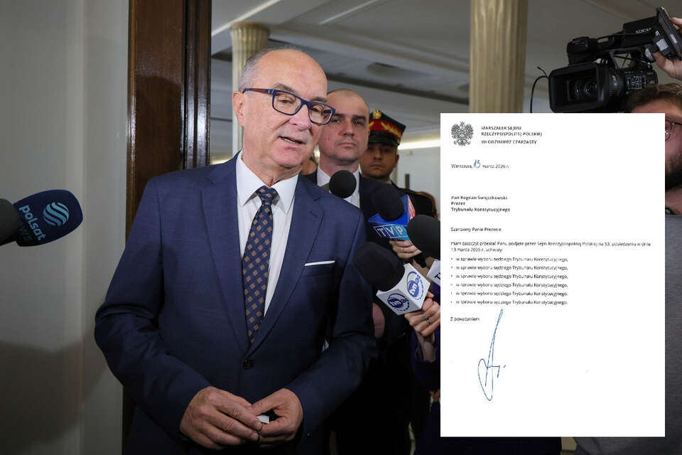 I tyle z narracji o "nielegalnym TK". Mamy pismo Czarzastego!