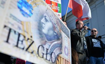 Demonstracja "frankowiczów" w stolicy i pytanie: „czy państwo wygra w starciu z wielkimi korporacjami bankowymi?”