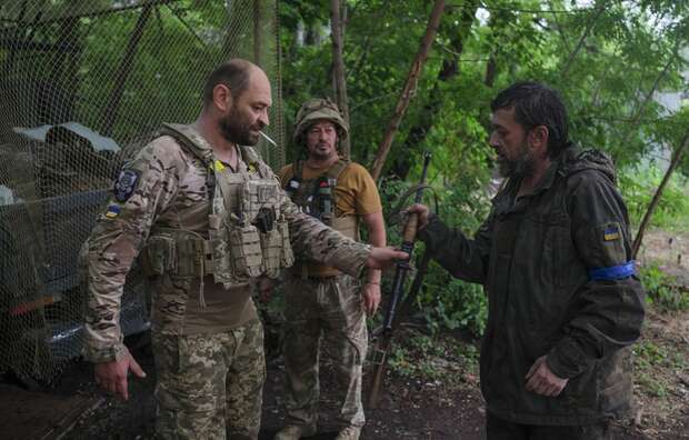 autor: PAP/EPA/UKRAINE'S 93RD MECHANIZED BRIGADE PRESS SERVICE HANDOUT