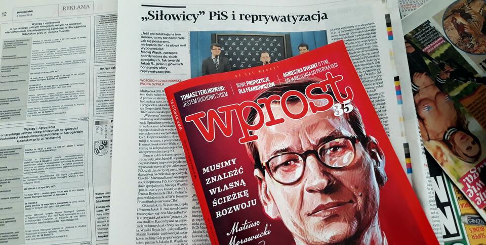 'Wyborcza' i 'Wprost' razem / autor: wPolityce.pl