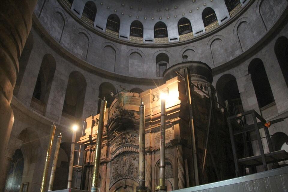 Bazylika Grobu Panskiego w Jerozolimie / autor: Fratria
