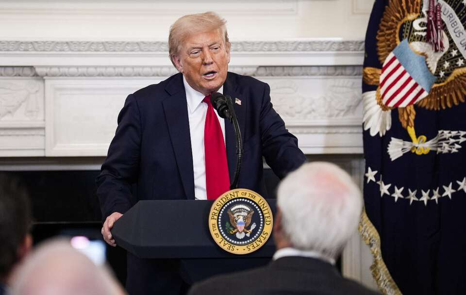 Donald Trump / autor: PAP/EPA/YURI GRIPAS / POOL