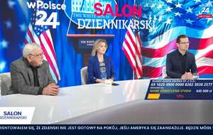 "Salon Dziennikarski" na antenie Telewizji wPolsce24 / autor: YT: TV wPolsce24