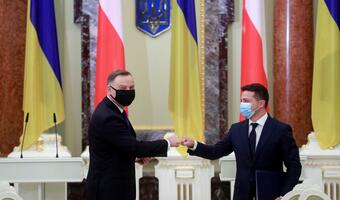 Prezydenci Polski i Ukrainy: sankcje na Rosję powinny być utrzymane