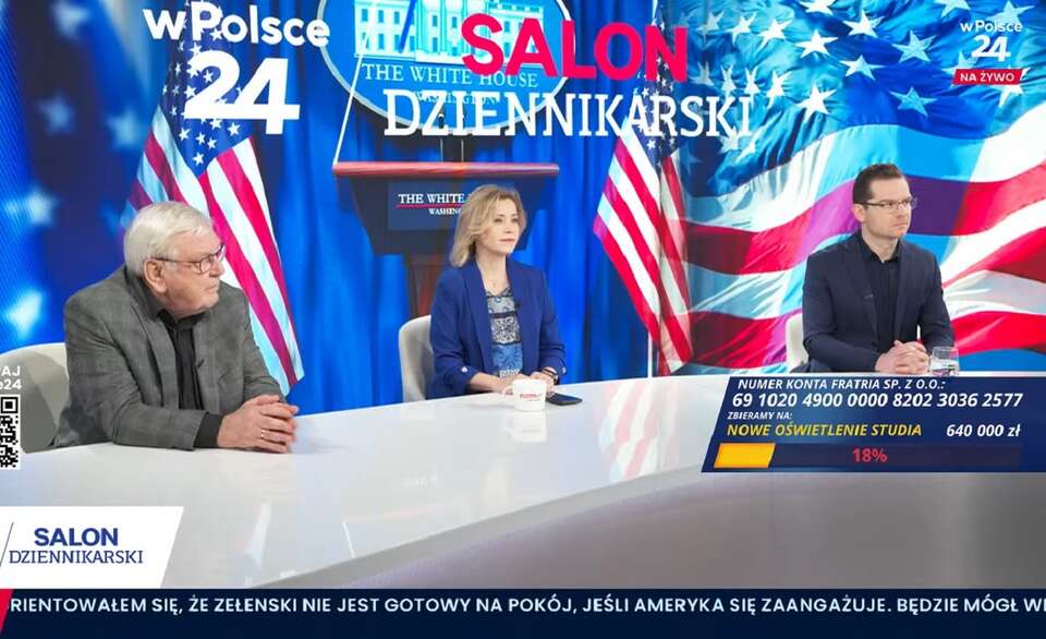 "Salon Dziennikarski". Kłótnia Trumpa i Zełenskiego