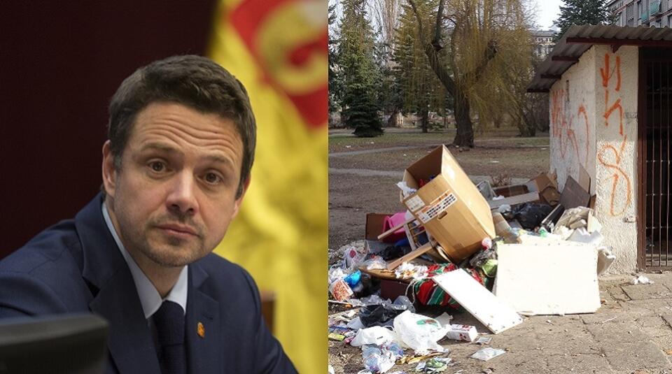 Rafał Trzaskowski; śmieci w Warszawie (zdj. ilustracyjne) / autor: Fratria