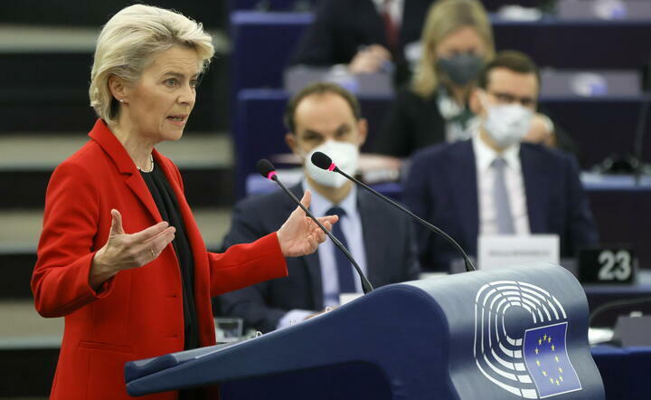 przewodnicząca Komisji Europejskiej Ursula von der Leyen / autor: PAP