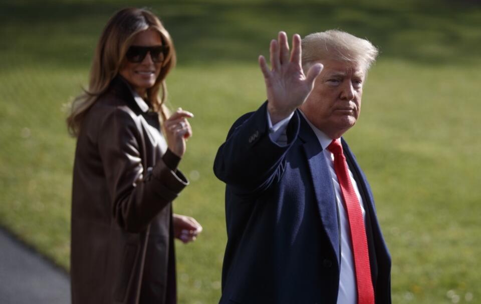 Donald Trump, Melania Trump / autor: PAP/EPA