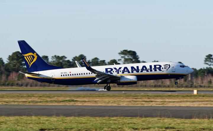 Pracownicy Ryanaira planują strajk w wielu krajach europejskich w czerwcu i lipcu / autor: Pixabay