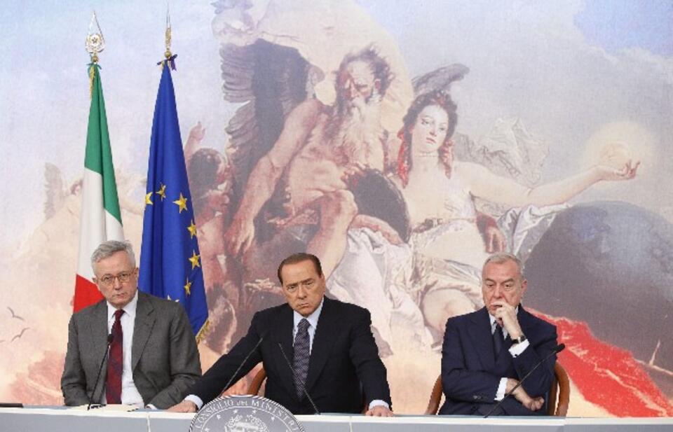 Premier Włoch Silvio Berlusconi