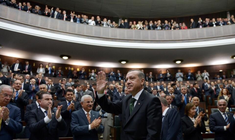 Premier Turcji Recep Tayyip Erdoğan. Fot. PAP / EPA
