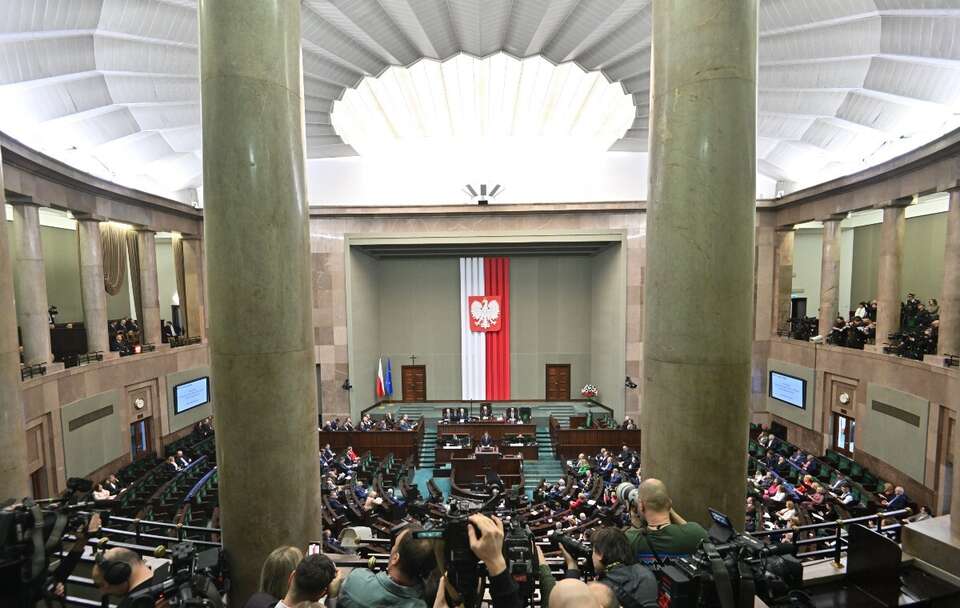 Po exposé ministra spraw zagranicznych w Sejmie trwa debata / autor: Aleksander Zieliński/Kancelaria Sejmu