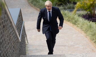 Boris Johnson apeluje do G7 o "nie porzucanie" Ukrainy
