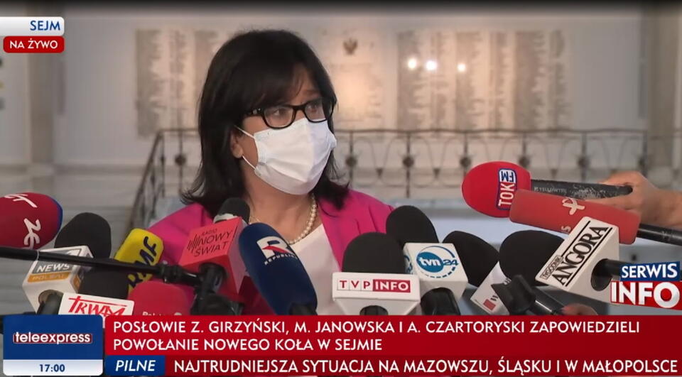 Anita Czerwińska  / autor: screen TVP Info