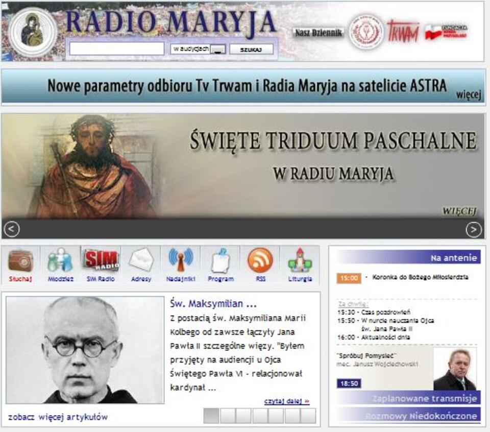 Strona Radia Maryja