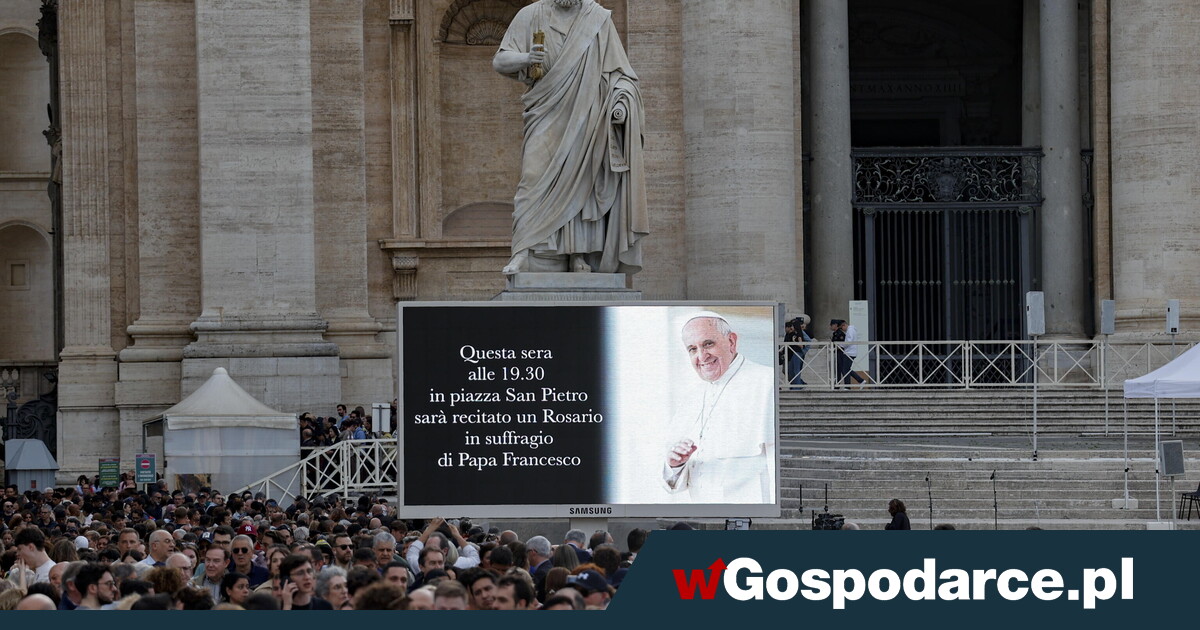 Watykan: Pogrzeb papieża Franciszka w sobotę o godz. 10:00