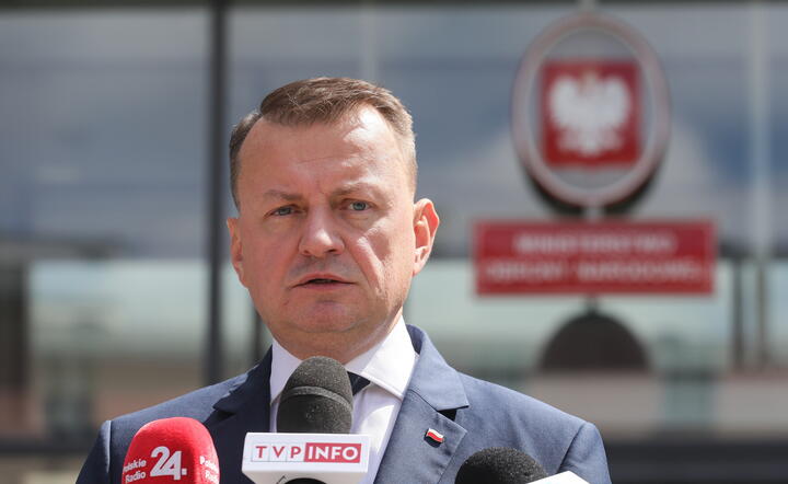 Wicepremier, minister obrony narodowej Mariusz Błaszczak / autor: PAP/Paweł Supernak