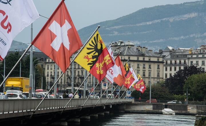 Flaga Szwajcarii / autor: Pixabay