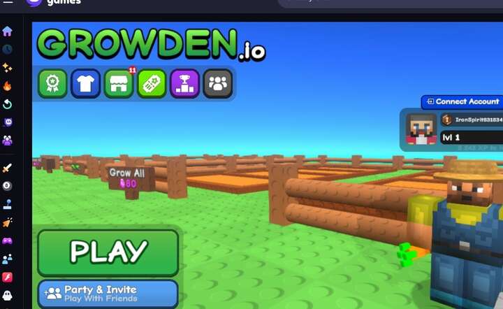 Kadr z gry „Grow a Garden” / autor: internet - screen