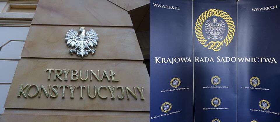 Trybunał Konstytucyjny, Krajowa Rada Sądownictwa / autor: Fratria