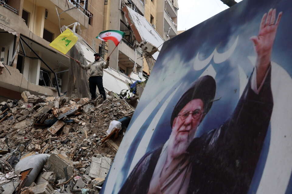 53. dzień wojny z Iranem / autor: PAP/EPA