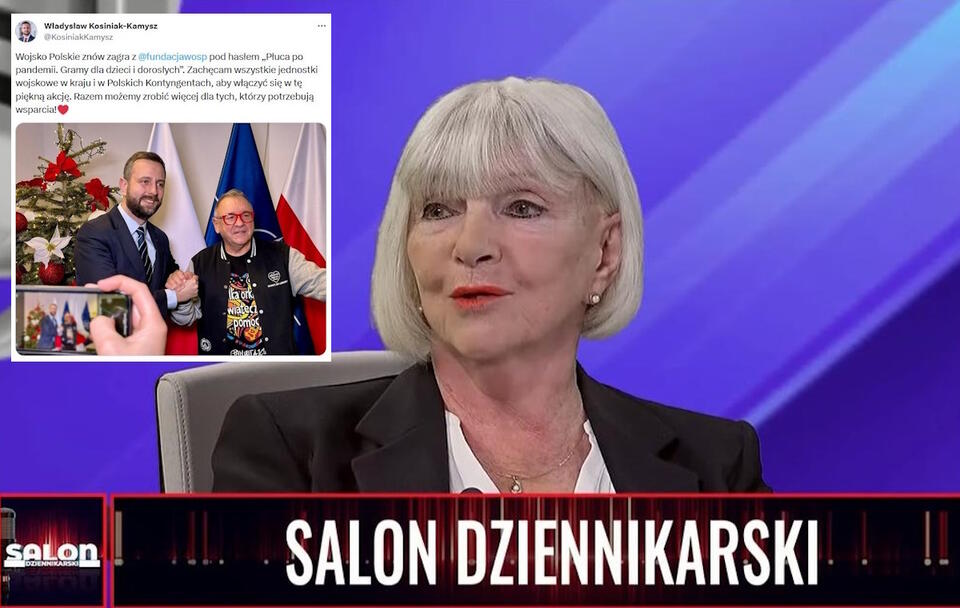 Elżbieta Królikowska-Avis / autor: screen-wPolsce.pl / twitter.com/KosiniakKamysz