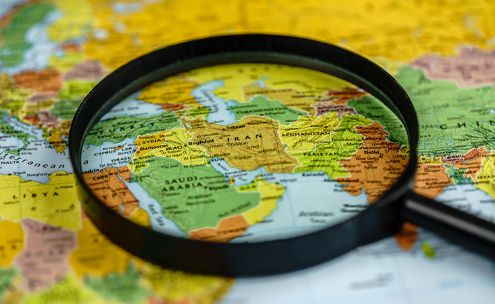 Działania wojenne na Bliskim Wschodzie / autor: Fratria