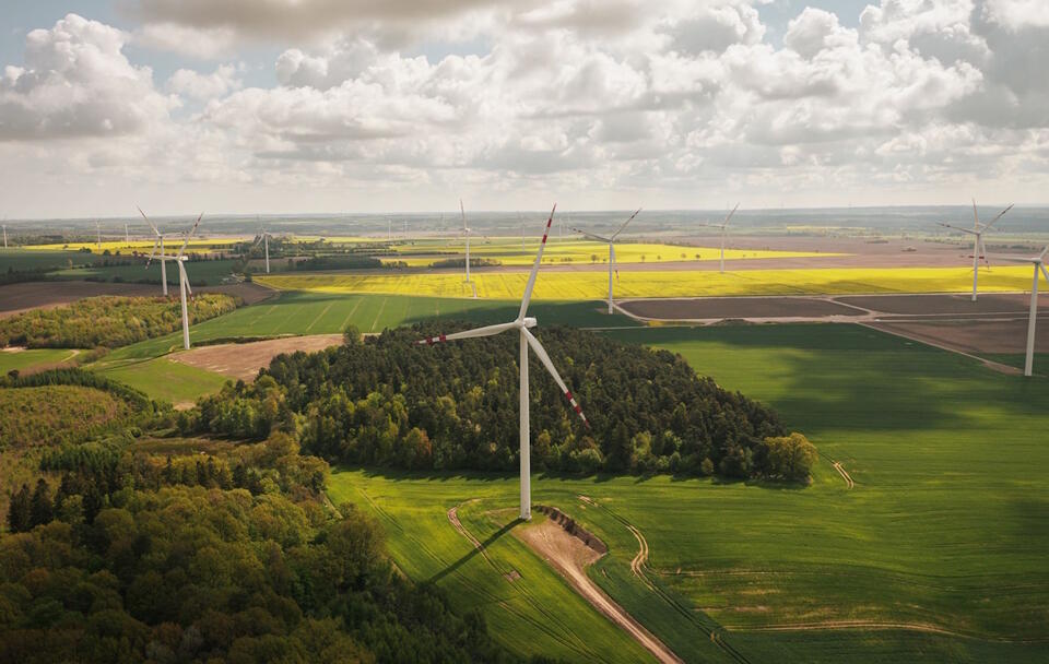 Farma wiatrowa / autor: PGE