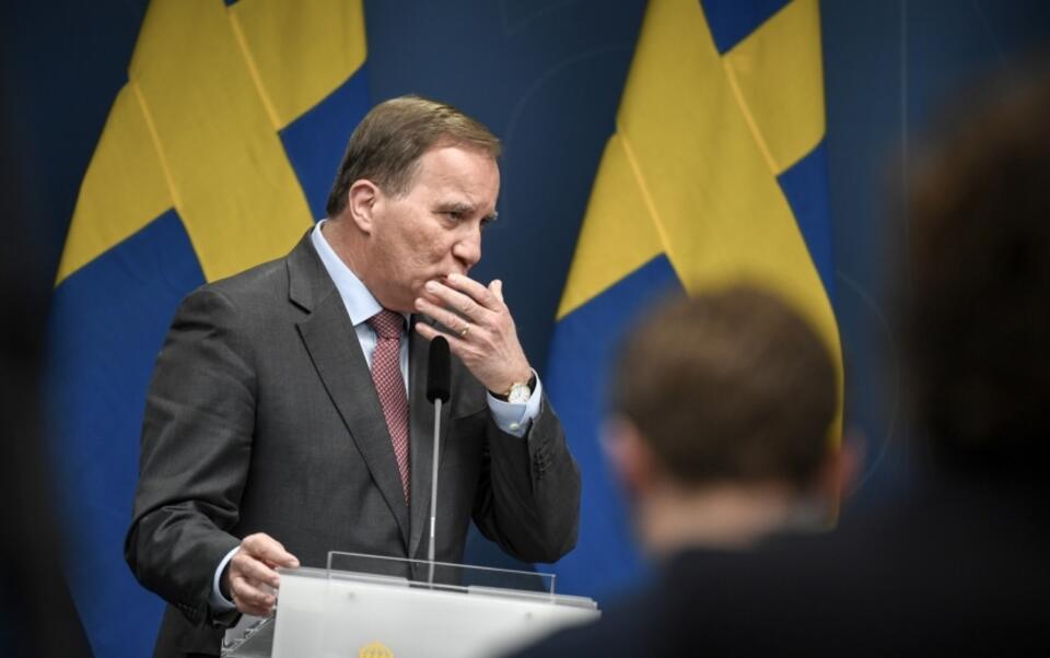Premier Szwecji Stefan Lofven / autor: EPA/PAP