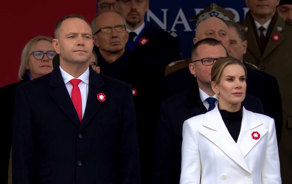 Apel pamięci na placu im. Józefa Piłsudskiego. Na zdjęciu prezydent z małżonką / autor: Kancelaria Prezydenta