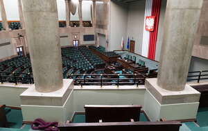 Sala sejmowa / autor: PAP/EPA