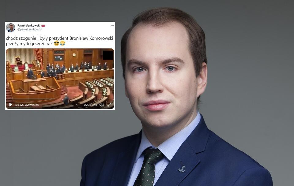 Adam Andruszkiewicz / autor: Twitter Paweł Senkowski/Fratria