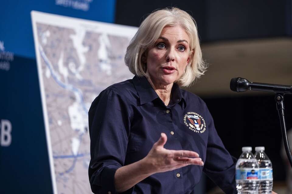 Przewodnicząca Krajowej Rady Bezpieczeństwa w Transporcie (NTSB) Jennifer Homendy / autor: PAP/EPA