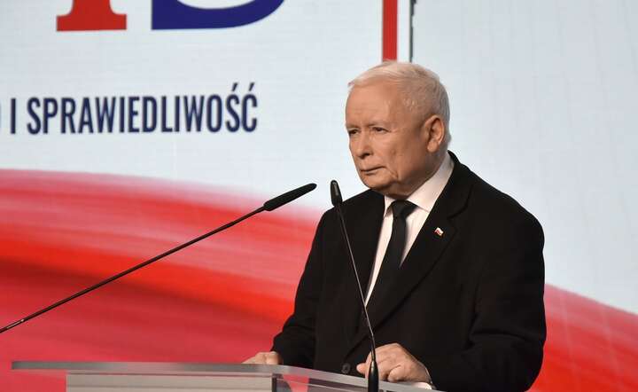Jarosław Kaczyński na konwencji PiS w Krakowie ujawni dziś kandydata partii na premiera / autor: Fratria / LS