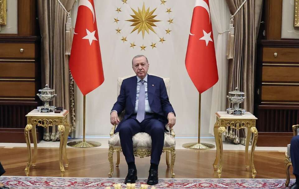 Recep Tayyip Erdogan / autor: PAP/EPA/TURKISH PRESIDENTIAL PRESS OFFICE / HANDOUT
