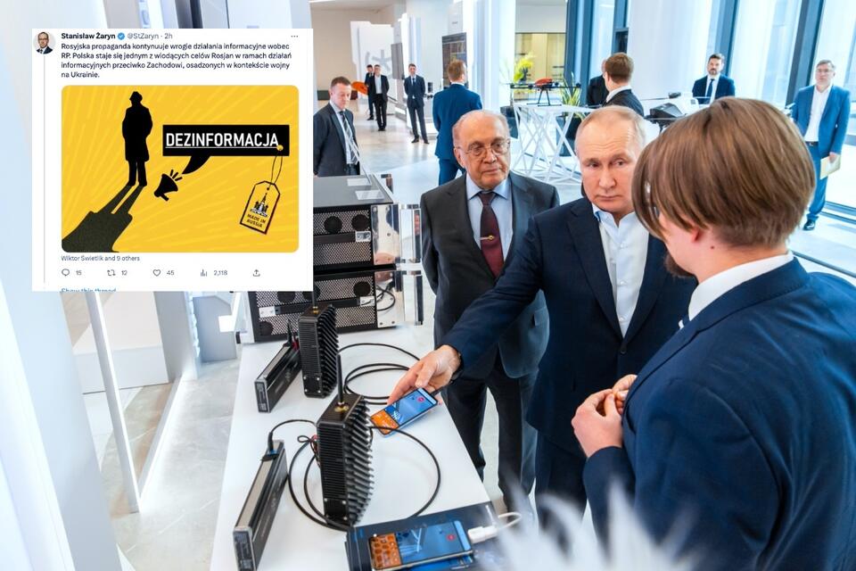 Putin wizytuje / autor: PAP/EPA