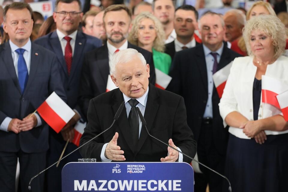 Prezes PiS: Tusk chce wprowadzić w Polsce porządek niemiecki