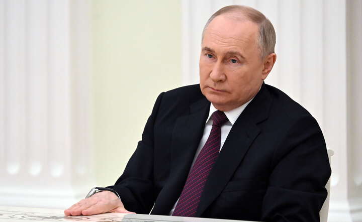 Prezydent Rosji Władimir Putin / autor: PAP/EPA/GEORGY SISOYEV / SPUTNIK / KREMLIN POOL