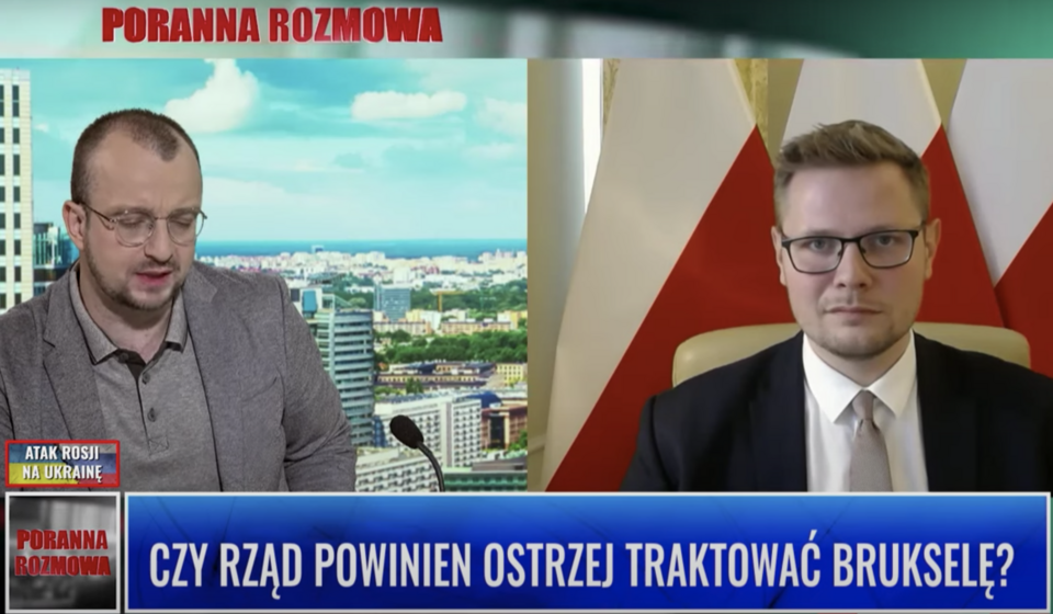 Michał Woś gościem programu „Poranna rozmowa" wPolsce.pl / autor: wPolsce.pl