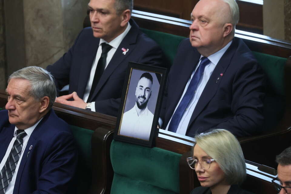 Posłowie uczcili pamięć tragicznie zmarłego Łukasza Litewki