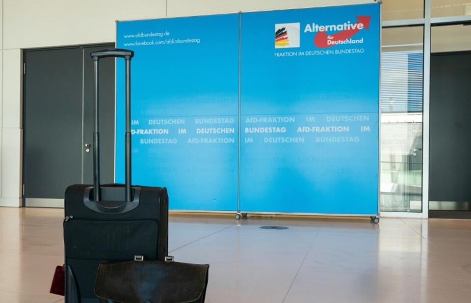 Baner Alternatywy dla Niemiec / autor: PAP/EPA