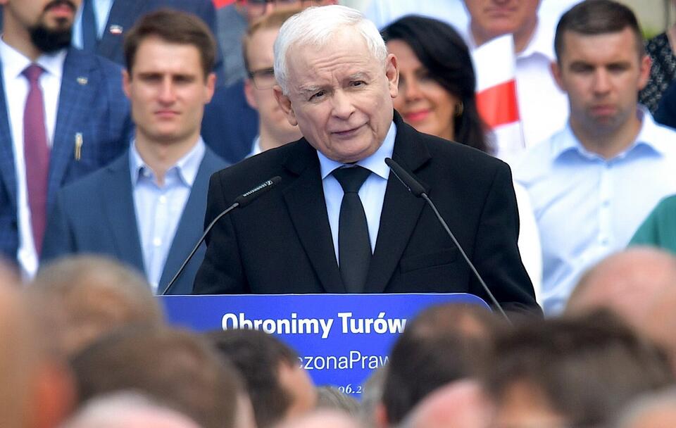 Jarosław Kaczyński / autor: PAP/Sebastian Borowski