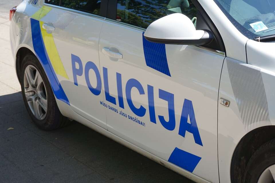 Radiowóz łotewskiej policji  / autor: Fratria